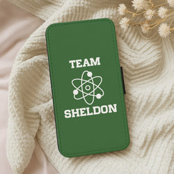 Team Sheldon - Sheldon Wallet Phone Case
