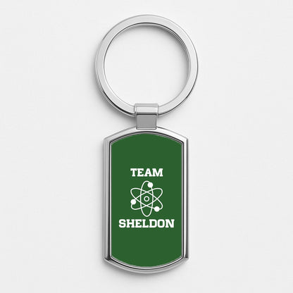 Team Sheldon - Sheldon Silver Keyring