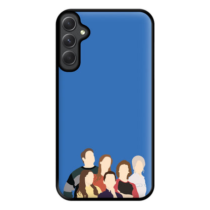 Family - Sheldon Phone Case for Galaxy A34