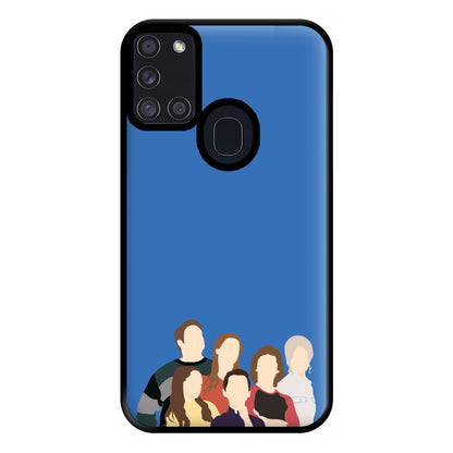 Family - Sheldon Phone Case for Galaxy A21s