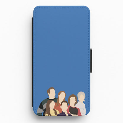 Family - Sheldon Flip / Wallet Phone Case