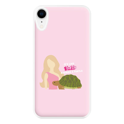 Married A Turtle - Sheldon Phone Case for iPhone XR