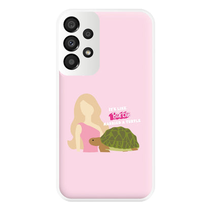 Married A Turtle - Sheldon Phone Case for Galaxy A33