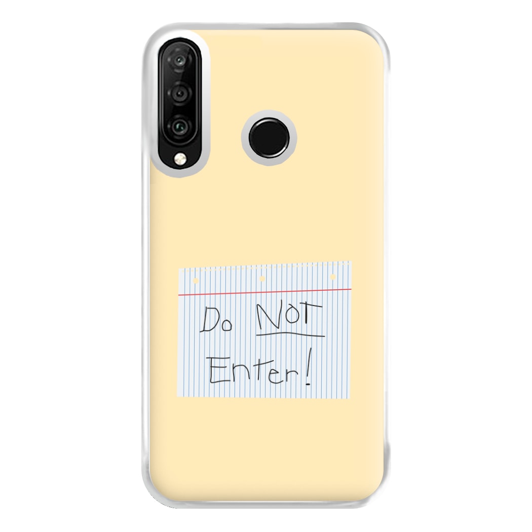 Do Not Disturb - Sheldon Phone Case for Huawei P30 Lite