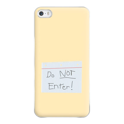 Do Not Disturb - Sheldon Phone Case for iPhone 5 / 5s / SE 2016