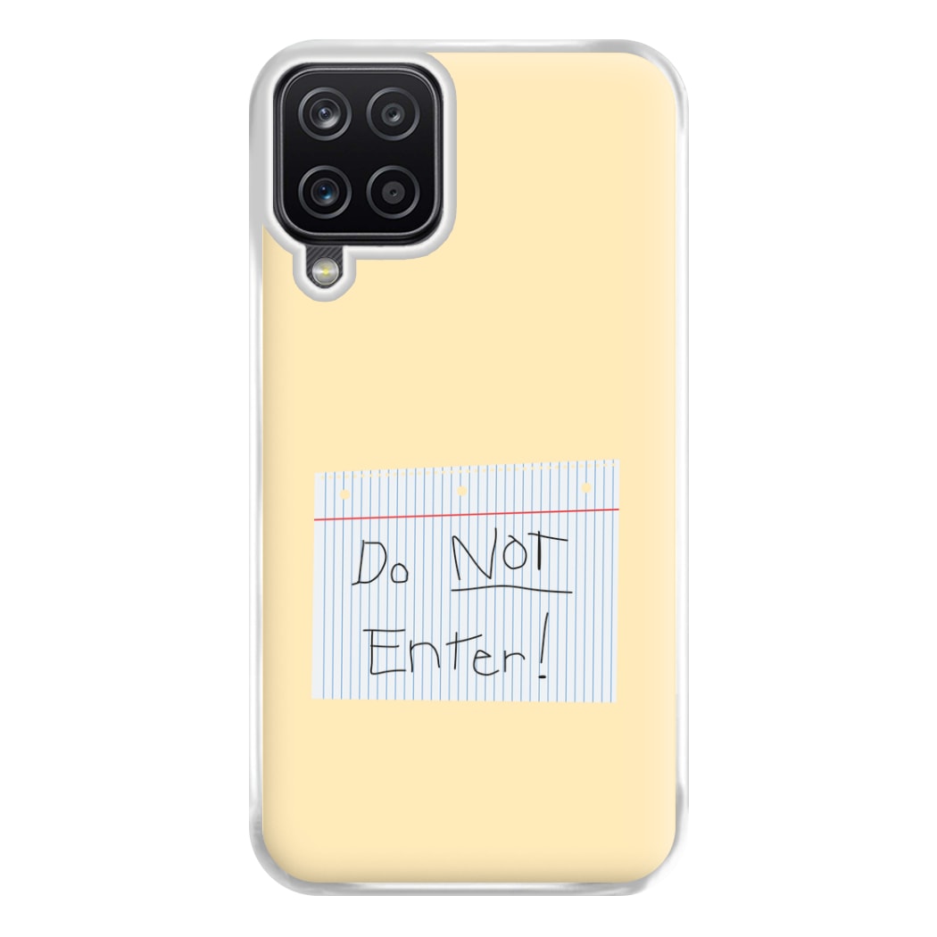 Do Not Disturb - Sheldon Phone Case for Galaxy A12