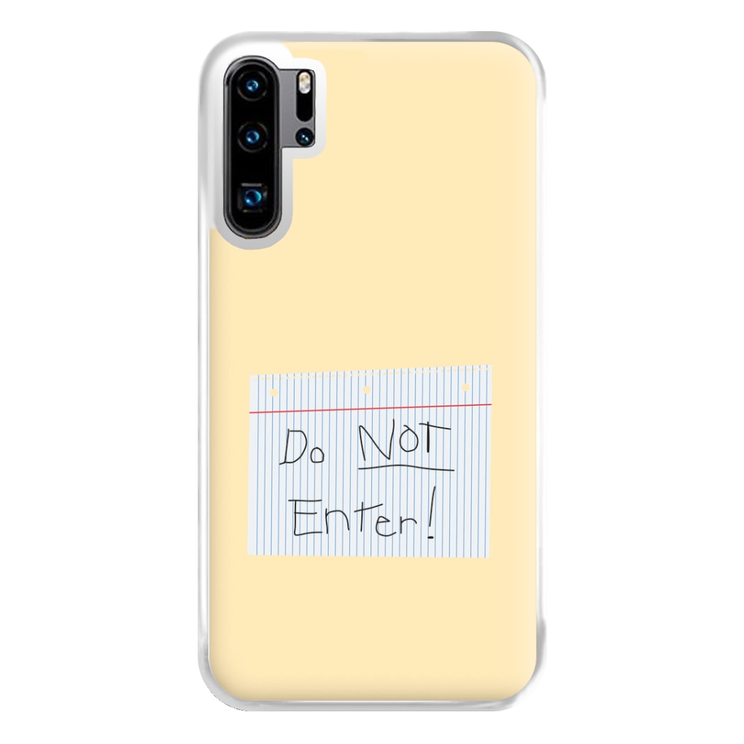 Do Not Disturb - Sheldon Phone Case for Huawei P30 Pro