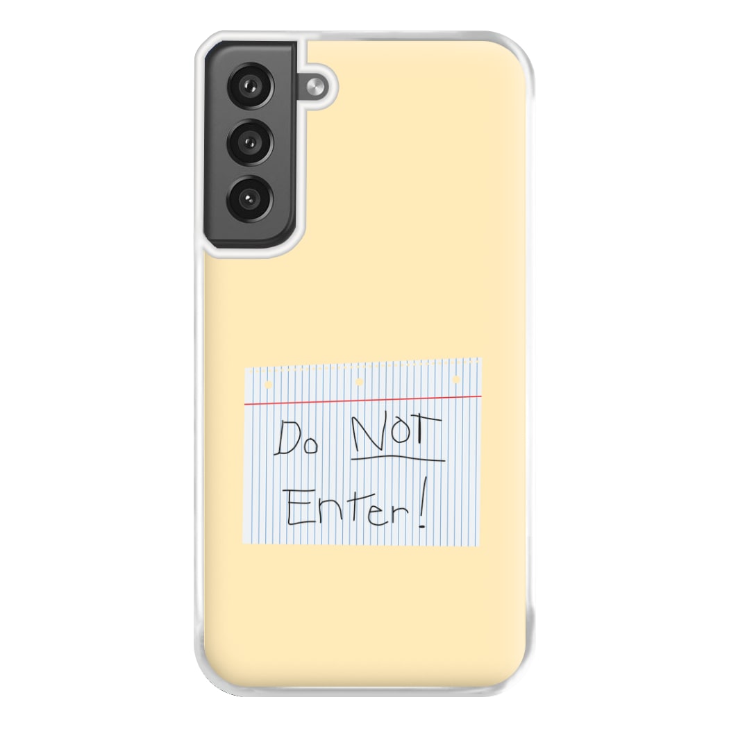 Do Not Disturb - Sheldon Phone Case for Galaxy S21FE