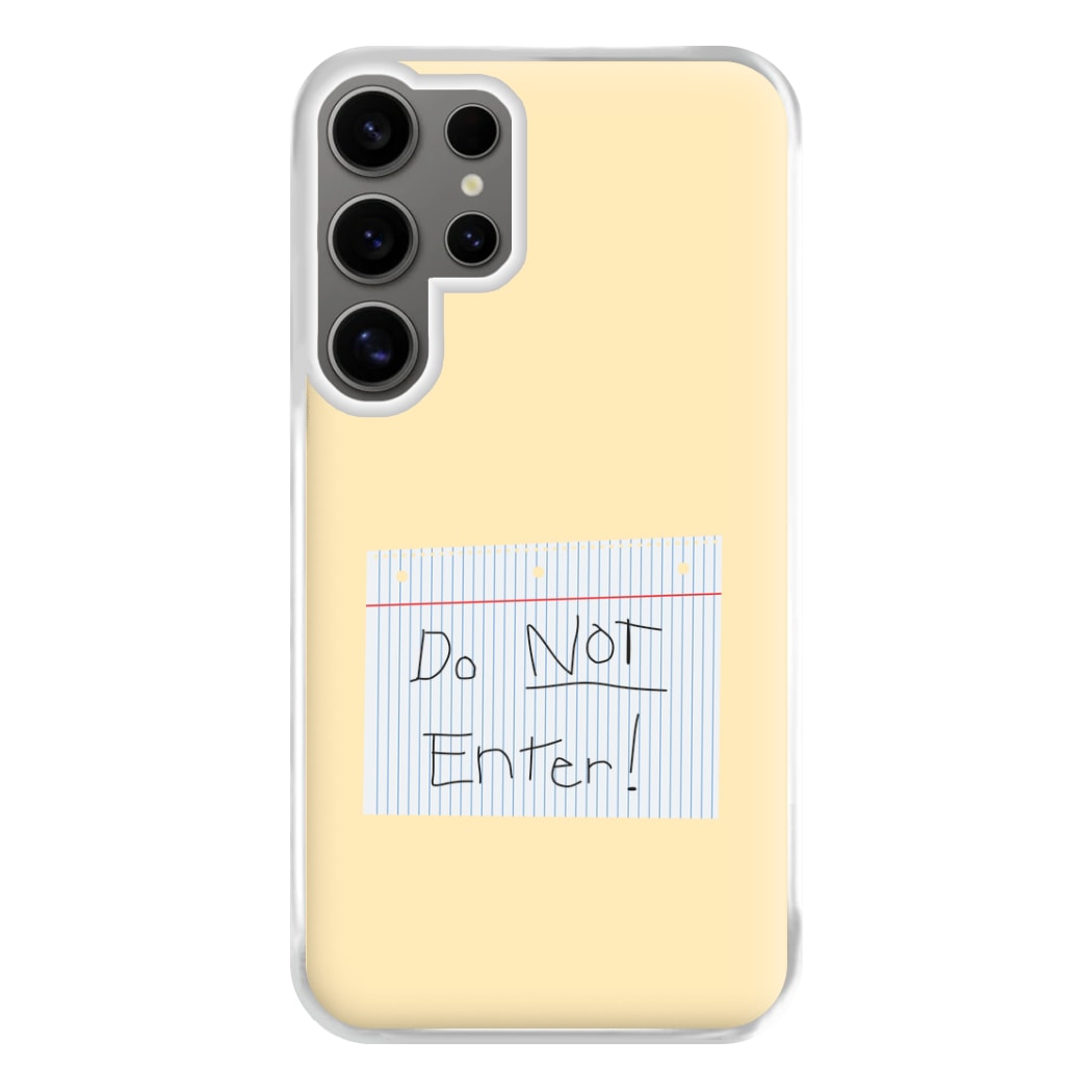 Do Not Disturb - Sheldon Phone Case for Galaxy S24 Ultra