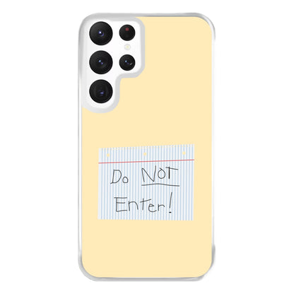 Do Not Disturb - Sheldon Phone Case for Galaxy S22 Ultra