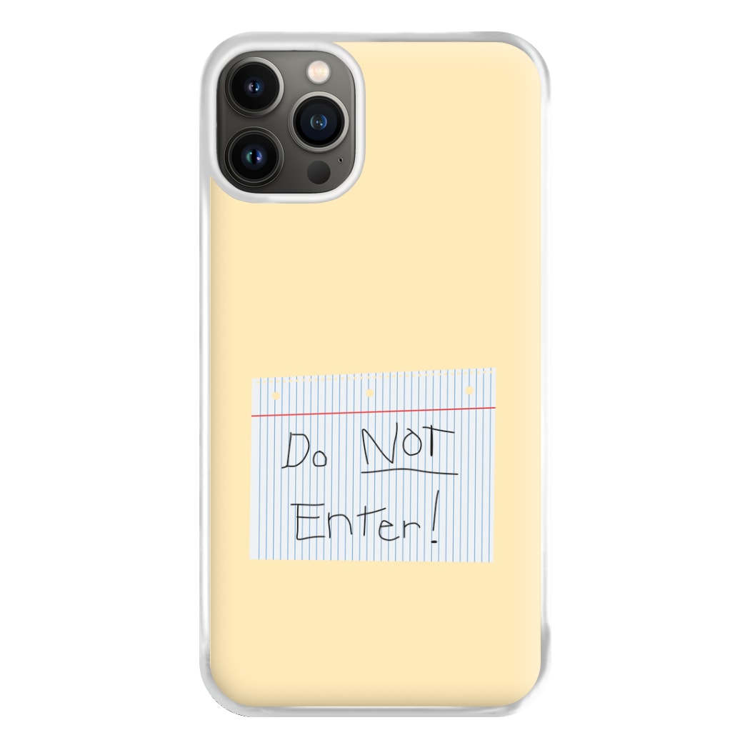 Do Not Disturb - Sheldon Phone Case for iPhone 13