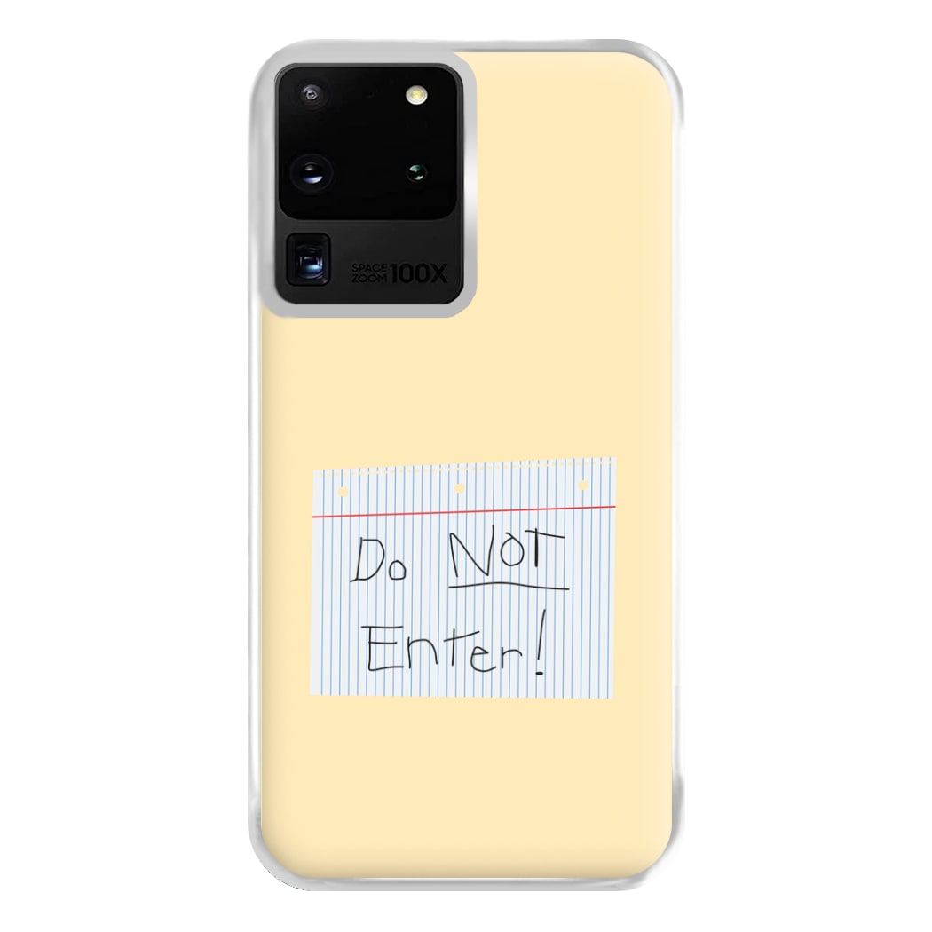 Do Not Disturb - Sheldon Phone Case for Galaxy S20 Ultra