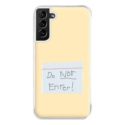 Do Not Disturb - Sheldon Phone Case for Galaxy S21 Plus