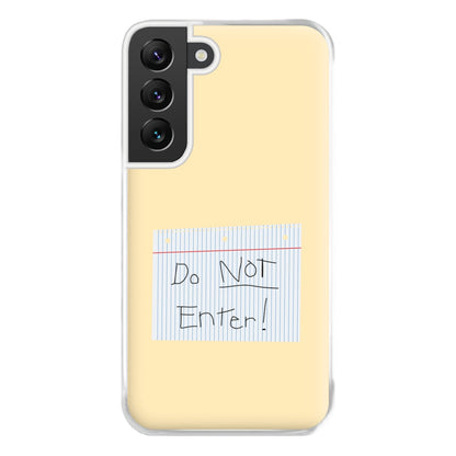 Do Not Disturb - Sheldon Phone Case for Galaxy S22 Plus