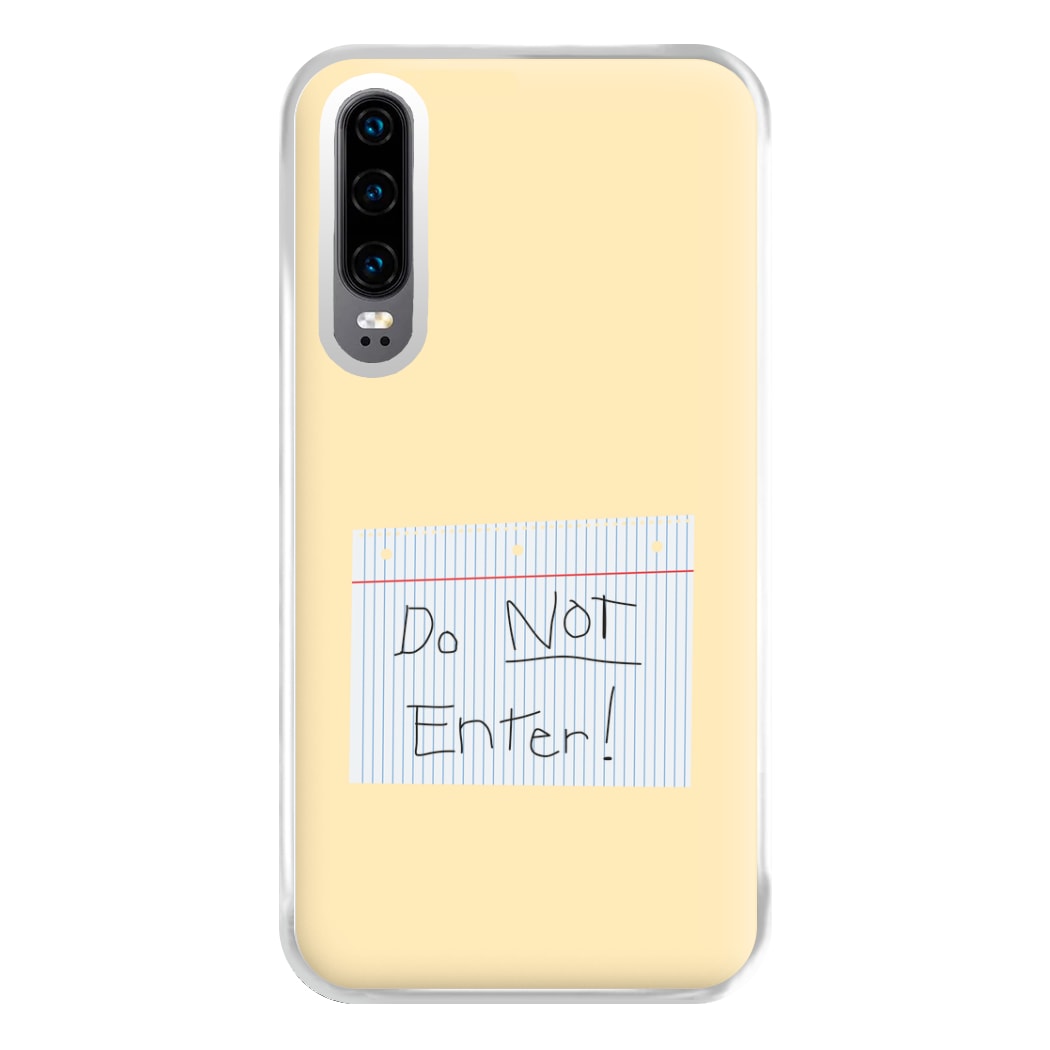 Do Not Disturb - Sheldon Phone Case for Huawei P30