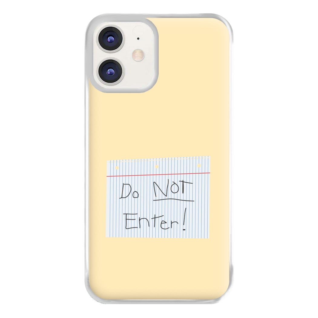 Do Not Disturb - Sheldon Phone Case for iPhone 12 / 12 Pro