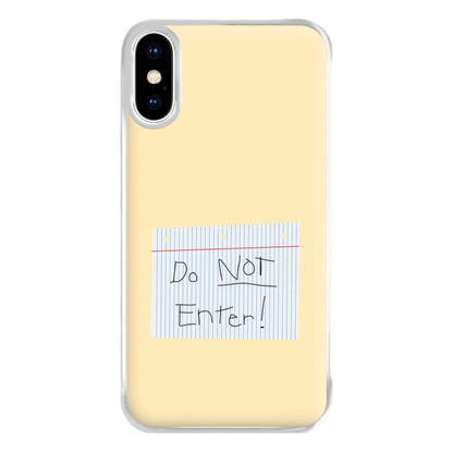 Do Not Disturb - Sheldon Phone Case for iPhone XS Max