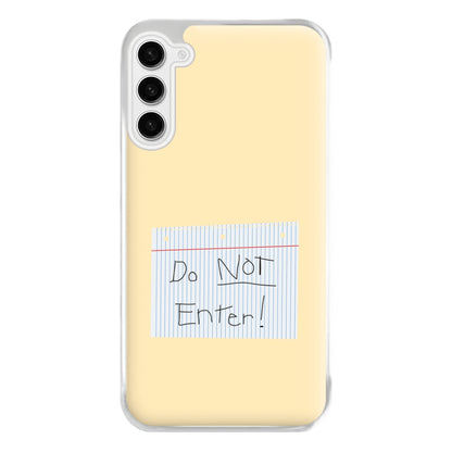 Do Not Disturb - Sheldon Phone Case for Galaxy S23FE