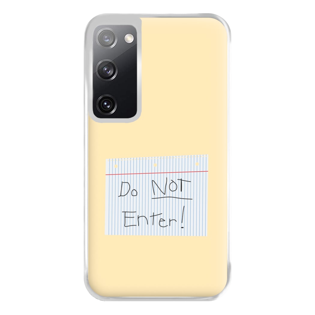 Do Not Disturb - Sheldon Phone Case for Galaxy S20