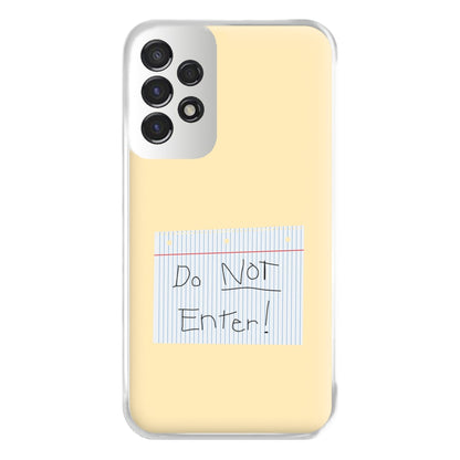 Do Not Disturb - Sheldon Phone Case for Galaxy A53