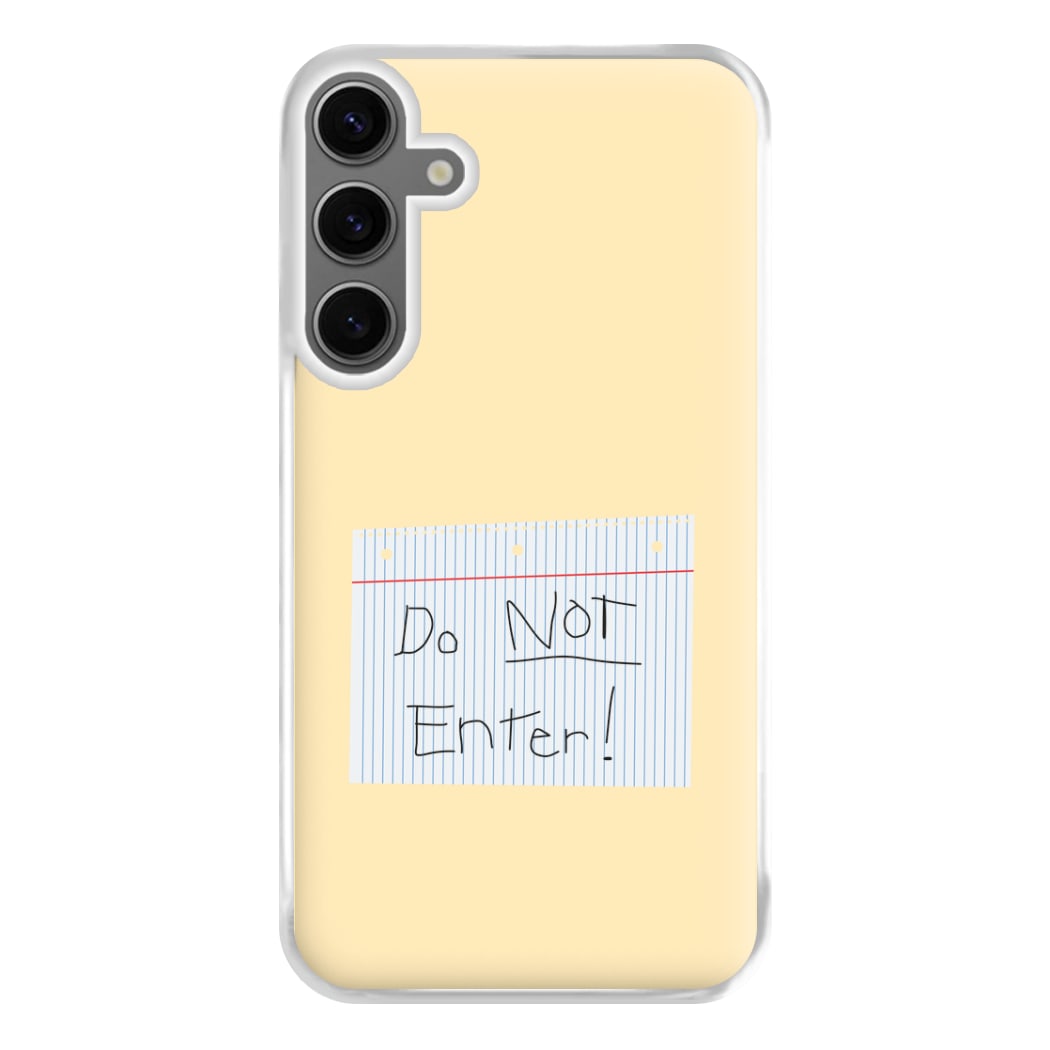 Do Not Disturb - Sheldon Phone Case for Galaxy S24FE