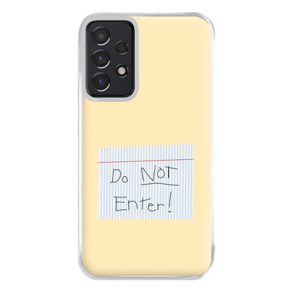 Do Not Disturb - Sheldon Phone Case for Galaxy A52 / A52s