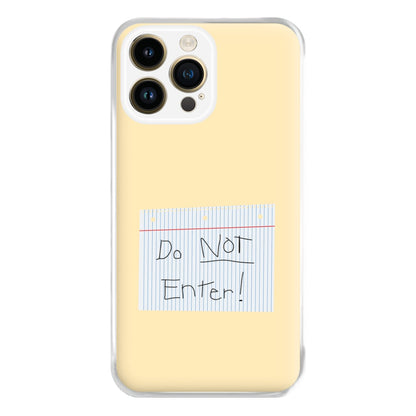 Do Not Disturb - Sheldon Phone Case for iPhone 14 Pro Max