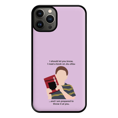 Book On Jiu-Jitsu - Sheldon Phone Case for iPhone 13