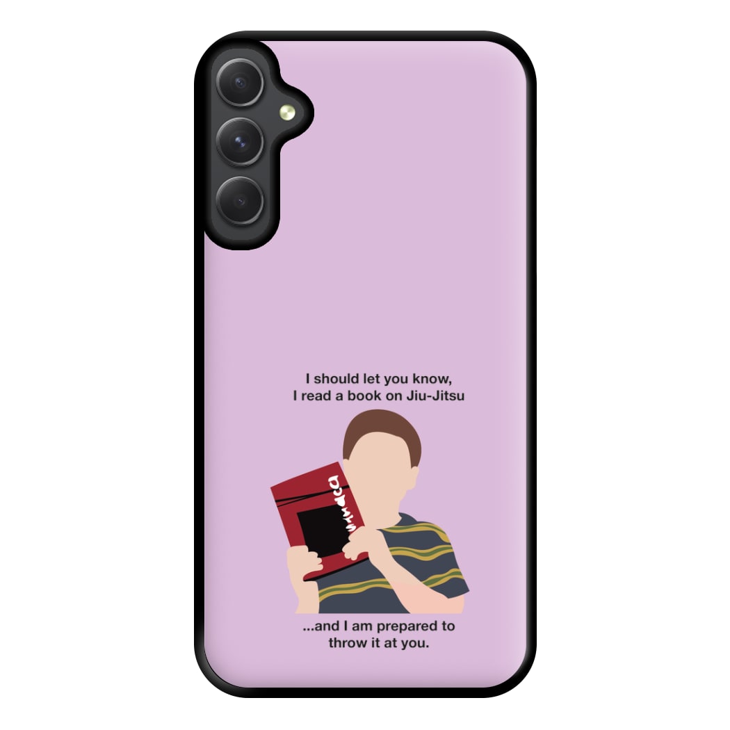 Book On Jiu-Jitsu - Sheldon Phone Case for Galaxy A34