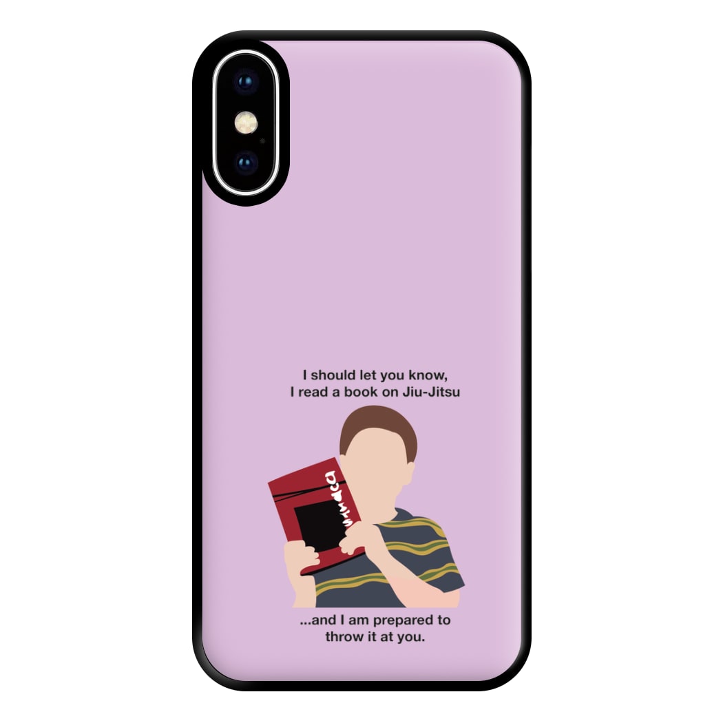 Book On Jiu-Jitsu - Sheldon Phone Case for iPhone XS Max