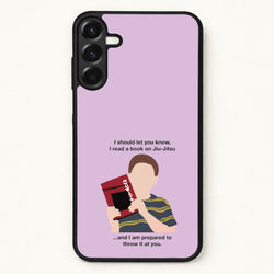 Book On Jiu-Jitsu - Sheldon Phone Case for Galaxy A17