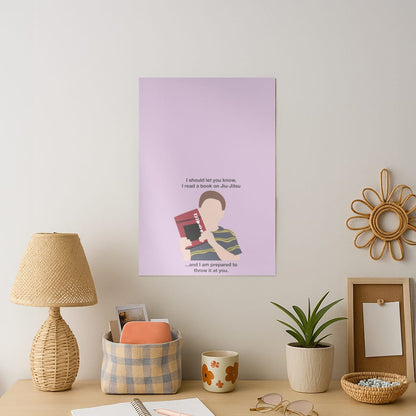 Book On Jiu-Jitsu - Sheldon Art Print