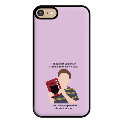 Book On Jiu-Jitsu - Sheldon Phone Case for iPhone 6 / 7 / 8 / SE