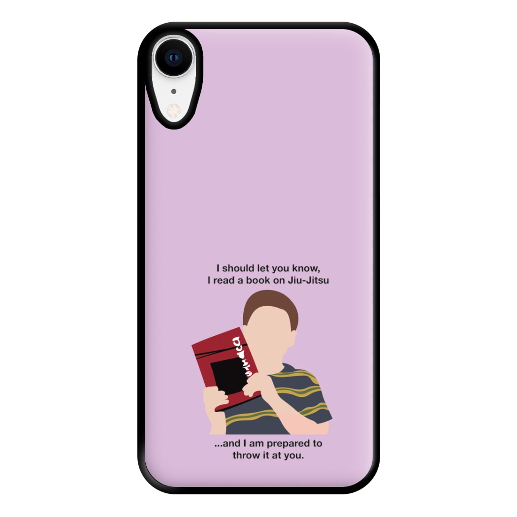 Book On Jiu-Jitsu - Sheldon Phone Case for iPhone XR