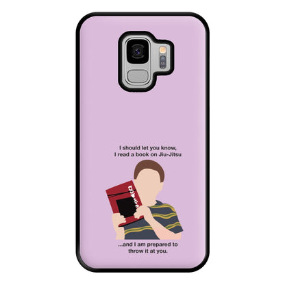 Book On Jiu-Jitsu - Sheldon Phone Case for Galaxy S9 Plus