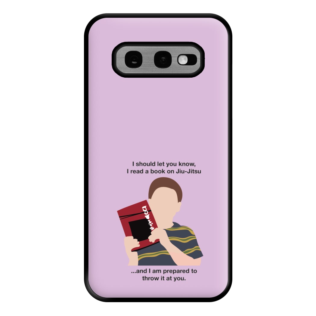 Book On Jiu-Jitsu - Sheldon Phone Case for Galaxy S10e