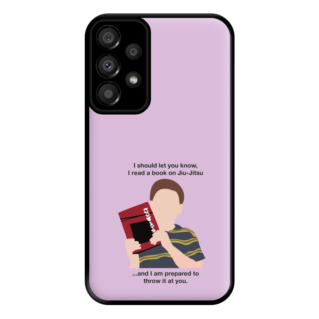 Book On Jiu-Jitsu - Sheldon Phone Case for Galaxy A33