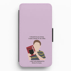 Book On Jiu-Jitsu - Sheldon Flip / Wallet Phone Case
