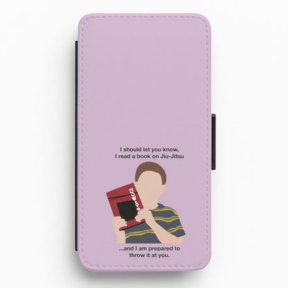 Book On Jiu-Jitsu - Sheldon Flip / Wallet Phone Case