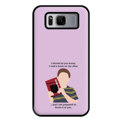 Book On Jiu-Jitsu - Sheldon Phone Case for Galaxy S8 Plus