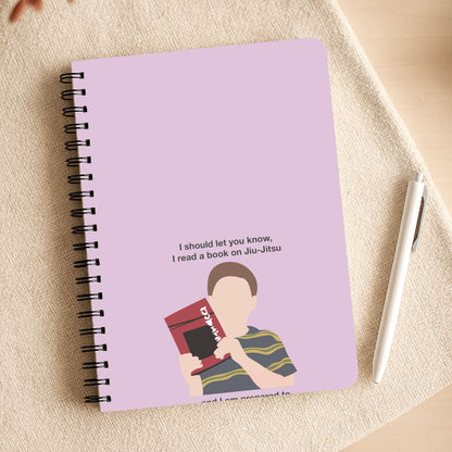 Book On Jiu-Jitsu - Sheldon Notepad