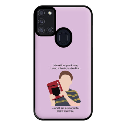 Book On Jiu-Jitsu - Sheldon Phone Case for Galaxy A21s