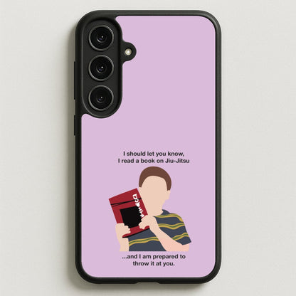 Book On Jiu-Jitsu - Sheldon Phone Case for Galaxy S25FE