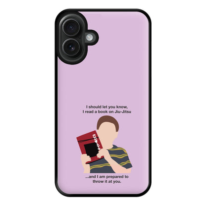 Book On Jiu-Jitsu - Sheldon Phone Case for iPhone 16 Plus