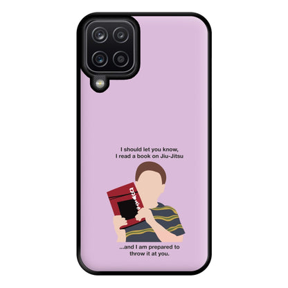 Book On Jiu-Jitsu - Sheldon Phone Case for Galaxy A12