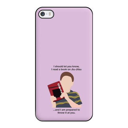 Book On Jiu-Jitsu - Sheldon Phone Case for iPhone 5 / 5s / SE 2016