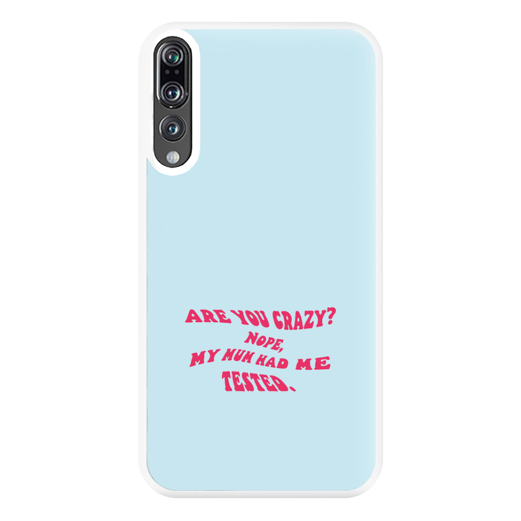 Are You Crazy? - Sheldon Phone Case for Huawei P20 Pro