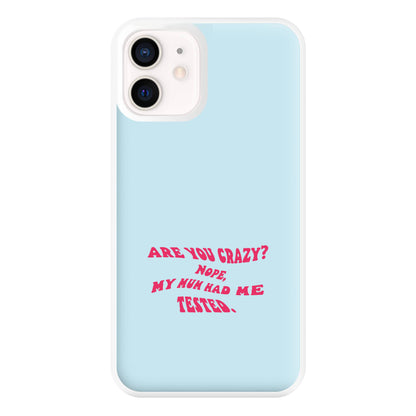 Are You Crazy? - Sheldon Phone Case for iPhone 13 Mini