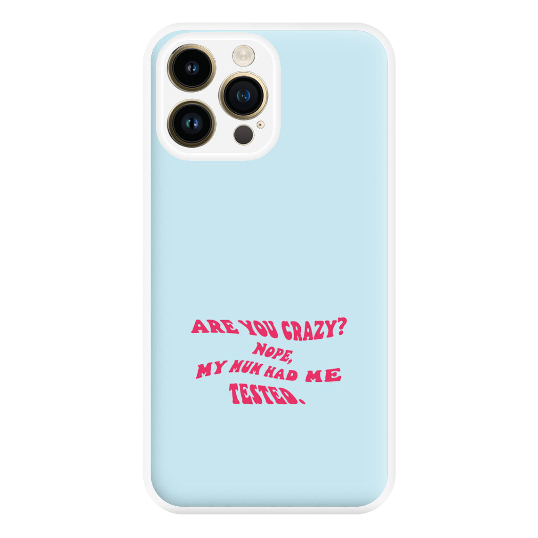 Are You Crazy? - Sheldon Phone Case for iPhone 14 Pro Max