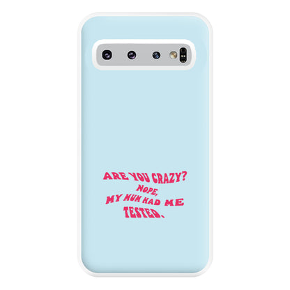 Are You Crazy? - Sheldon Phone Case for Galaxy S10 Plus